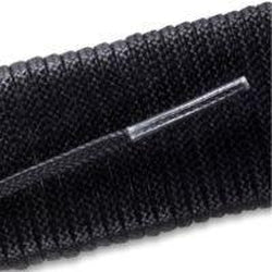 Waxed Very Thin Dress Laces - Black (2 Pair Pack) Shoelaces from Shoelaces Express