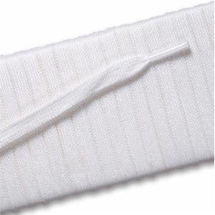 Flat Dress Laces - White (2 Pair Pack) Shoelaces from Shoelaces Express