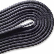 Fashion Casual/Athletic Round 3/16" Laces - Gray (2 Pair Pack) Shoelaces from Shoelaces Express