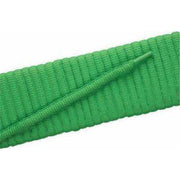 Oval Athletic Laces - Neon Lime (2 Pair Pack) Shoelaces from Shoelaces Express