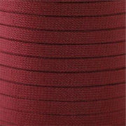 Flat Tubular Athletic Laces Custom Length with Tip - Maroon (1 Pair Pack) Shoelaces from Shoelaces Express