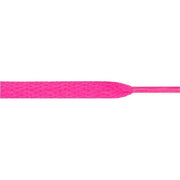 Wholesale Athletic Flat 5/16" - Hot Pink (12 Pair Pack) Shoelaces from Shoelaces Express