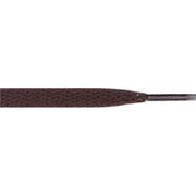 Wholesale Athletic Flat 5/16" - Brown (12 Pair Pack) Shoelaces from Shoelaces Express