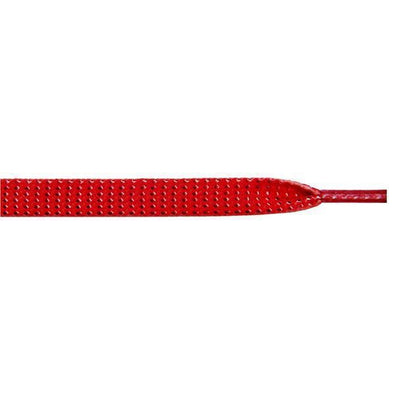 Wholesale Glitter Flat 3/8" - Red (12 Pair Pack) Shoelaces from Shoelaces Express
