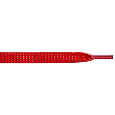 Glitter Flat 3/8" - Red (12 Pair Pack) Shoelaces from Shoelaces Express