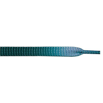 Glitter 3/8" Flat Laces - Jade Gradient (1 Pair Pack) Shoelaces from Shoelaces Express
