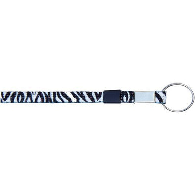 Wholesale Key Ring Glitter 3/8" - Zebra (12 Pack) Shoelaces from Shoelaces Express