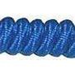Curly Laces - Medium Blue (1 Pair Pack) Shoelaces from Shoelaces Express