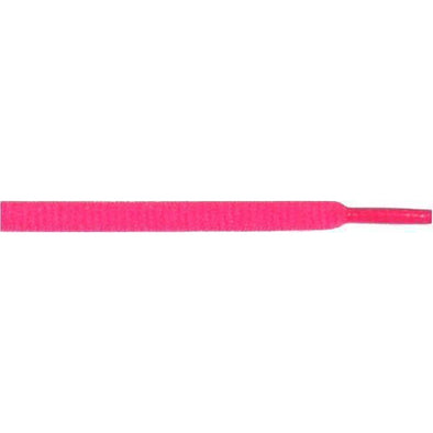 Wholesale Oval 1/4" - Hot Pink (12 Pair Pack) Shoelaces from Shoelaces Express