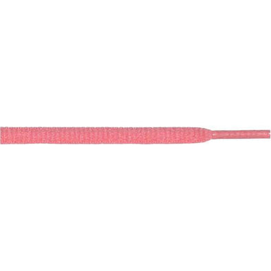 Oval 1/4" - Pink (12 Pair Pack) Shoelaces from Shoelaces Express