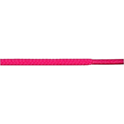 Round 3/16" - Hot Pink (12 Pair Pack) Shoelaces from Shoelaces Express