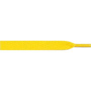 Wholesale Skateboard Flat 1/2" - Yellow (12 Pair Pack) Shoelaces from Shoelaces Express