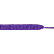 Skateboard Flat 1/2" - Purple (12 Pair Pack) Shoelaces from Shoelaces Express