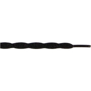 Squiggle 5/16" - Black (12 Pair Pack) Shoelaces from Shoelaces Express