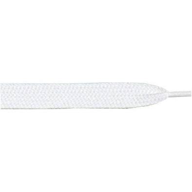 Thick Flat 3/4" - White (12 Pair Pack) Shoelaces from Shoelaces Express