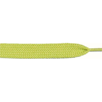 Thick Flat 3/4" - Lime (12 Pair Pack) Shoelaces from Shoelaces Express