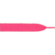 Wholesale Thick Flat 3/4" - Hot Pink (12 Pair Pack) Shoelaces from Shoelaces Express