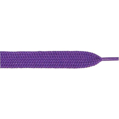 Thick Flat 3/4" - Purple (12 Pair Pack) Shoelaces from Shoelaces Express