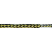 Wholesale Work Shoe Round 3/16" - Black/Yellow (12 Pair Pack) Shoelaces from Shoelaces Express
