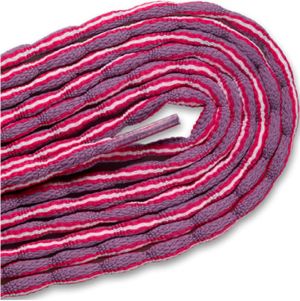 Sure-Lace Bubble Laces - Pink/Purple Multicolor (2 Pair Pack) Shoelaces