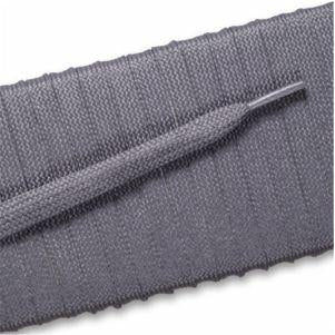 Flat Dress Laces - Gray (2 Pair Pack) Shoelaces from Shoelaces Express