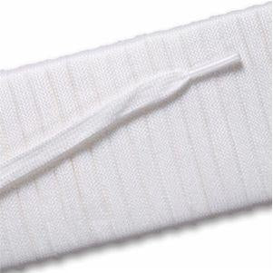 Flat Dress Laces - White (2 Pair Pack) Shoelaces from Shoelaces Express