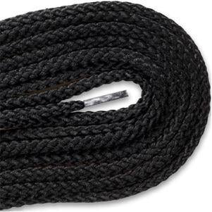 Round Braided Laces - Black (2 Pair Pack) Shoelaces from Shoelaces Express