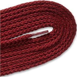 Round Braided Laces - Burgundy (2 Pair Pack) Shoelaces from Shoelaces Express