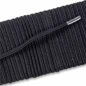 Elastic Dress Laces - Black (2 Pair Pack) Shoelaces from Shoelaces Express