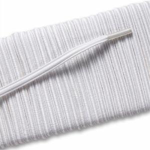 Elastic Dress Laces - White (2 Pair Pack) Shoelaces from Shoelaces Express