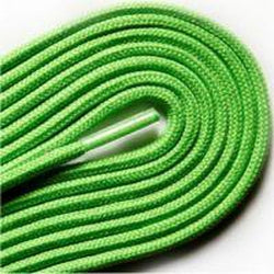 Fashion Thin Round Dress 1/8" Laces Custom Length with Tip - Neon Green (1 Pair Pack) Shoelaces from Shoelaces Express