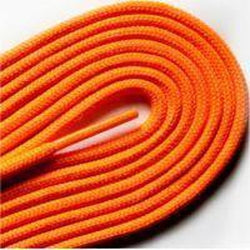 Fashion Thin Round Dress 1/8" Laces Custom Length with Tip - Neon Orange (1 Pair Pack) Shoelaces from Shoelaces Express