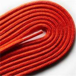 Fashion Thin Round Dress 1/8" Laces Custom Length with Tip - Orange (1 Pair Pack) Shoelaces from Shoelaces Express