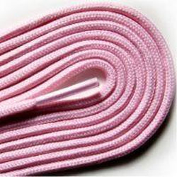 Fashion Thin Round Dress 1/8" Laces Custom Length with Tip - Pink (1 Pair Pack) Shoelaces from Shoelaces Express