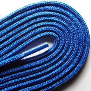 Fashion Thin Round Dress 1/8" Laces Custom Length with Tip - Royal Blue (1 Pair Pack) Shoelaces from Shoelaces Express