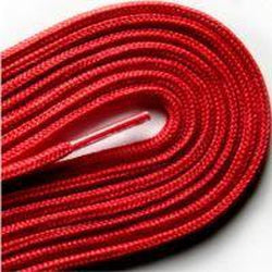Fashion Thin Round Dress 1/8" Laces Custom Length with Tip - Scarlet Red (1 Pair Pack) Shoelaces from Shoelaces Express
