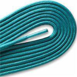 Fashion Thin Round Dress 1/8" Laces Custom Length with Tip - Turquoise (1 Pair Pack) Shoelaces from Shoelaces Express