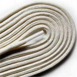 Fashion Thin Round Dress 1/8" Laces Custom Length with Tip - Vanilla Cream (1 Pair Pack) Shoelaces from Shoelaces Express