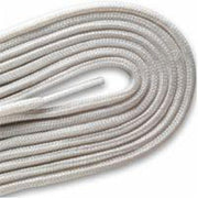 Fashion Thin Round Dress 1/8" Laces Custom Length with Tip - White (1 Pair Pack) Shoelaces from Shoelaces Express