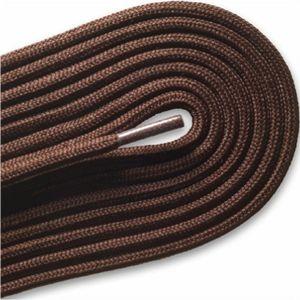 Fashion Casual/Athletic Round 3/16" Laces - Brown (2 Pair Pack) Shoelaces from Shoelaces Express