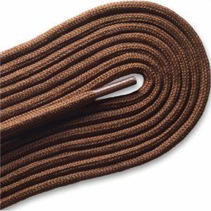 Fashion Casual/Athletic Round 3/16" Laces Custom Length with Tip - Light Brown (1 Pair Pack) Shoelaces from Shoelaces Express