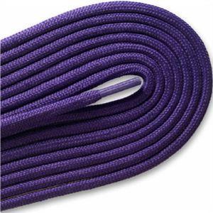 Fashion Casual/Athletic Round 3/16" Laces Custom Length with Tip - Purple (1 Pair Pack) Shoelaces from Shoelaces Express