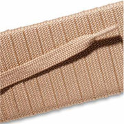 Fashion Athletic Flat Laces - Beige (2 Pair Pack) Shoelaces from Shoelaces Express