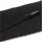 Fashion Athletic Flat Laces Custom Length with Tip - Black (1 Pair Pack) Shoelaces Shoelaces from Shoelaces Express