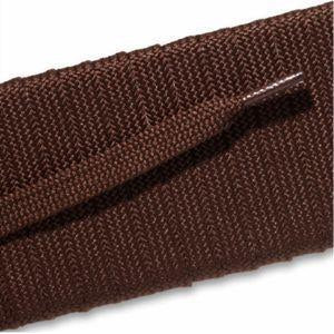 Fashion Athletic Flat Laces - Brown (2 Pair Pack) Shoelaces from Shoelaces Express