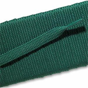 Fashion Athletic Flat Laces - Kelly Green (2 Pair Pack) Shoelaces from Shoelaces Express
