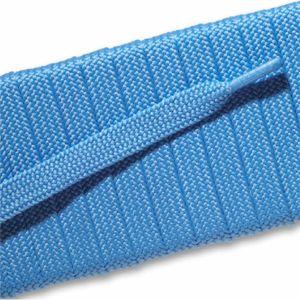 Fashion Athletic Flat Laces - Light Blue (2 Pair Pack) Shoelaces from Shoelaces Express