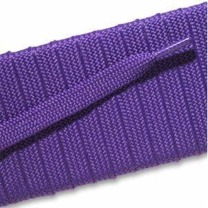 Fashion Athletic Flat Laces - Purple (2 Pair Pack) Shoelaces from Shoelaces Express