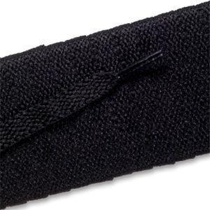 Flat Athletic Laces - Black (2 Pair Pack) Shoelaces from Shoelaces Express