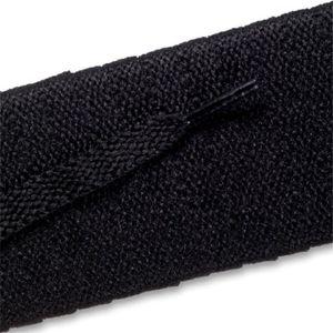 Flat Athletic Laces - Black (2 Pair Pack) Shoelaces from Shoelaces Express